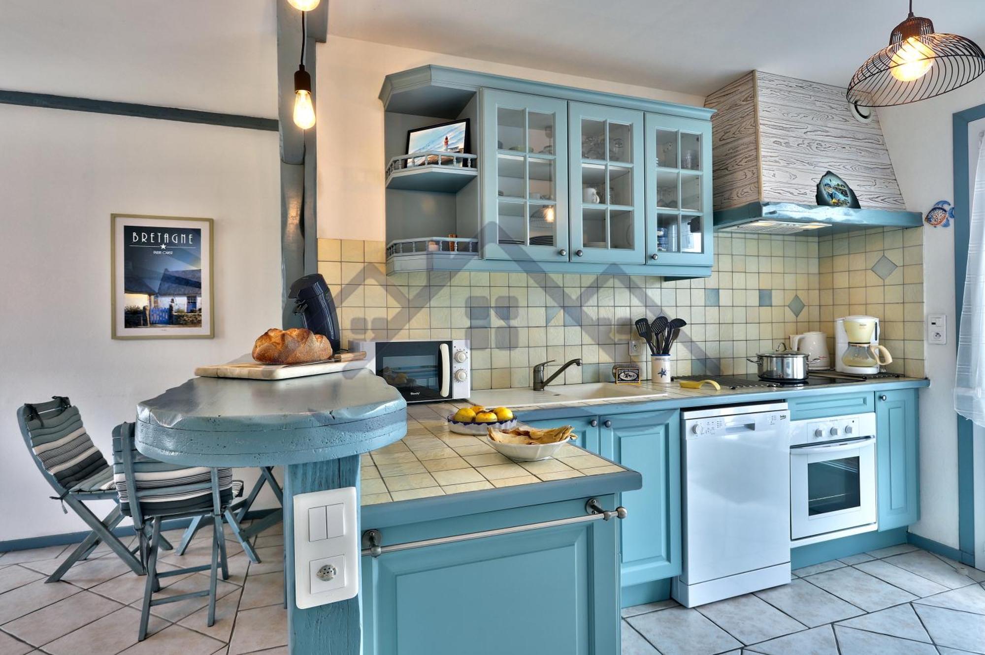 Localise - M3B - Souvenir Du Guil - Maison De Plain-Pied Avec Jardin Clos Au Guilvinec - Tout A Pied, Plages, Port, Centre, Commerces, Marche - Wif Inclus - Linge De Lit Inclus - Animaux Bienvenus Exterior foto