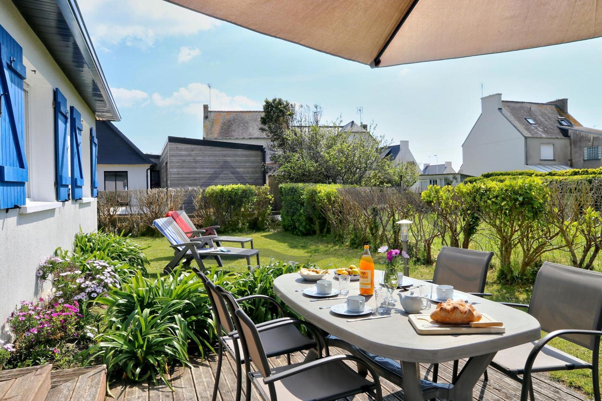 Localise - M3B - Souvenir Du Guil - Maison De Plain-Pied Avec Jardin Clos Au Guilvinec - Tout A Pied, Plages, Port, Centre, Commerces, Marche - Wif Inclus - Linge De Lit Inclus - Animaux Bienvenus Exterior foto
